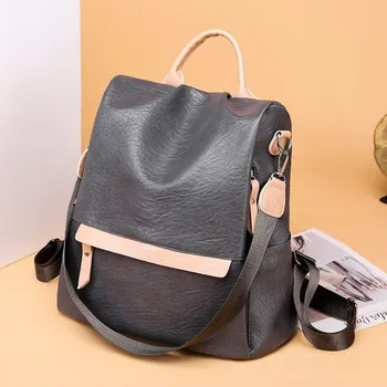Travel backpack autumn new anti-theft multi-function bag dual-use female bag back pack 
Travel backpack autumn new anti-theft multi-function bag dual-use female bag back pack