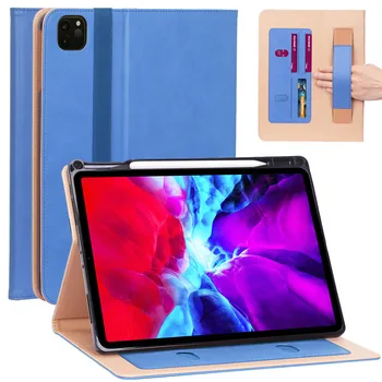 Folding Cover Case for iPad Pro 2020 Case Leather Tablet Case for iPad Pro 12.9 Case 2020 with Pencil Holder Funda
Folding Cover Case for iPad Pro 2020 Case Leather Tablet Case for iPad Pro 12.9 Case 2020 with Pencil Holder Funda