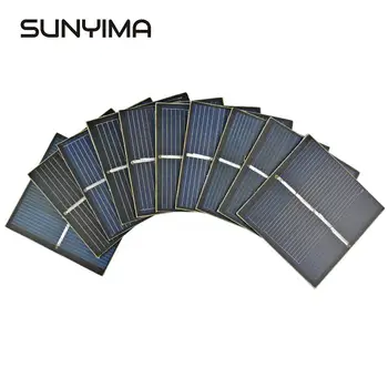SUNYIMA 10Pcs 2V 150mA Poly Solar Panels 55*55mm Mini Solar Cell Module for DIY Charger Solar Toy & Light Wholesale
SUNYIMA 10Pcs 2V 150mA Poly Solar Panels 55*55mm Mini Solar Cell Module for DIY Charger Solar Toy & Light Wholesale