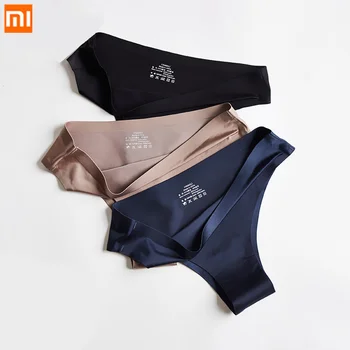 3pcs Xiaomi Panties Briefs Woman Underwear Sexy Seamless Sports Female T-back G-string Thongs Underpant Ice Silk Women Panties
3pcs Xiaomi Panties Briefs Woman Underwear Sexy Seamless Sports Female T-back G-string Thongs Underpant Ice Silk Women Panties
