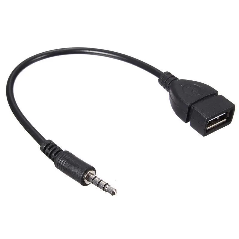 Автомобильный Usb-кабель Aux для преобразования Cd-плеера аудиокабель MP3 3 5 мм