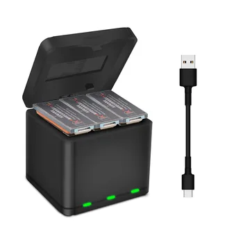 For DJI OSMO Action 18W QC Fast Charging 3pcs Battery Charger Sport Camera YX Storage Type Charging Box
For DJI OSMO Action 18W QC Fast Charging 3pcs Battery Charger Sport Camera YX Storage Type Charging Box