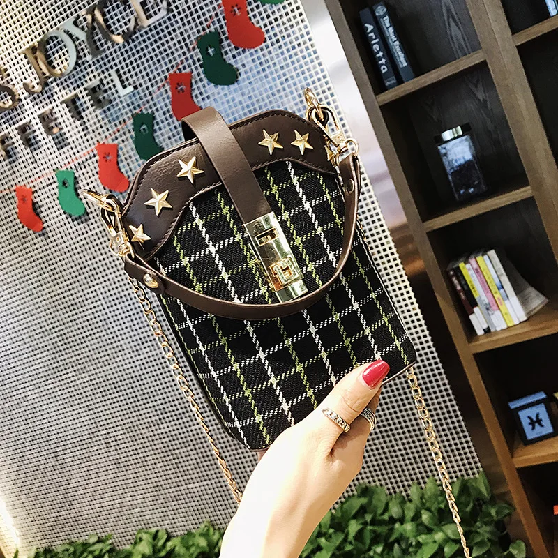 Small Bag 2018 Spring And Summer New Style Nizi Square Sling Bag Korean-style Versitile Fashion Chain Crossbody Bag Fashion WOME
Small Bag 2018 Spring And Summer New Style Nizi Square Sling Bag Korean-style Versitile Fashion Chain Crossbody Bag Fashion WOME