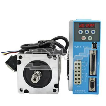 2 phase hybrid Nema 34 servo stepper motor and driver kit 4.5Nm 6A step servo AC50-80V LCDA808H+ LC86H280
2 phase hybrid Nema 34 servo stepper motor and driver kit 4.5Nm 6A step servo AC50-80V LCDA808H+ LC86H280