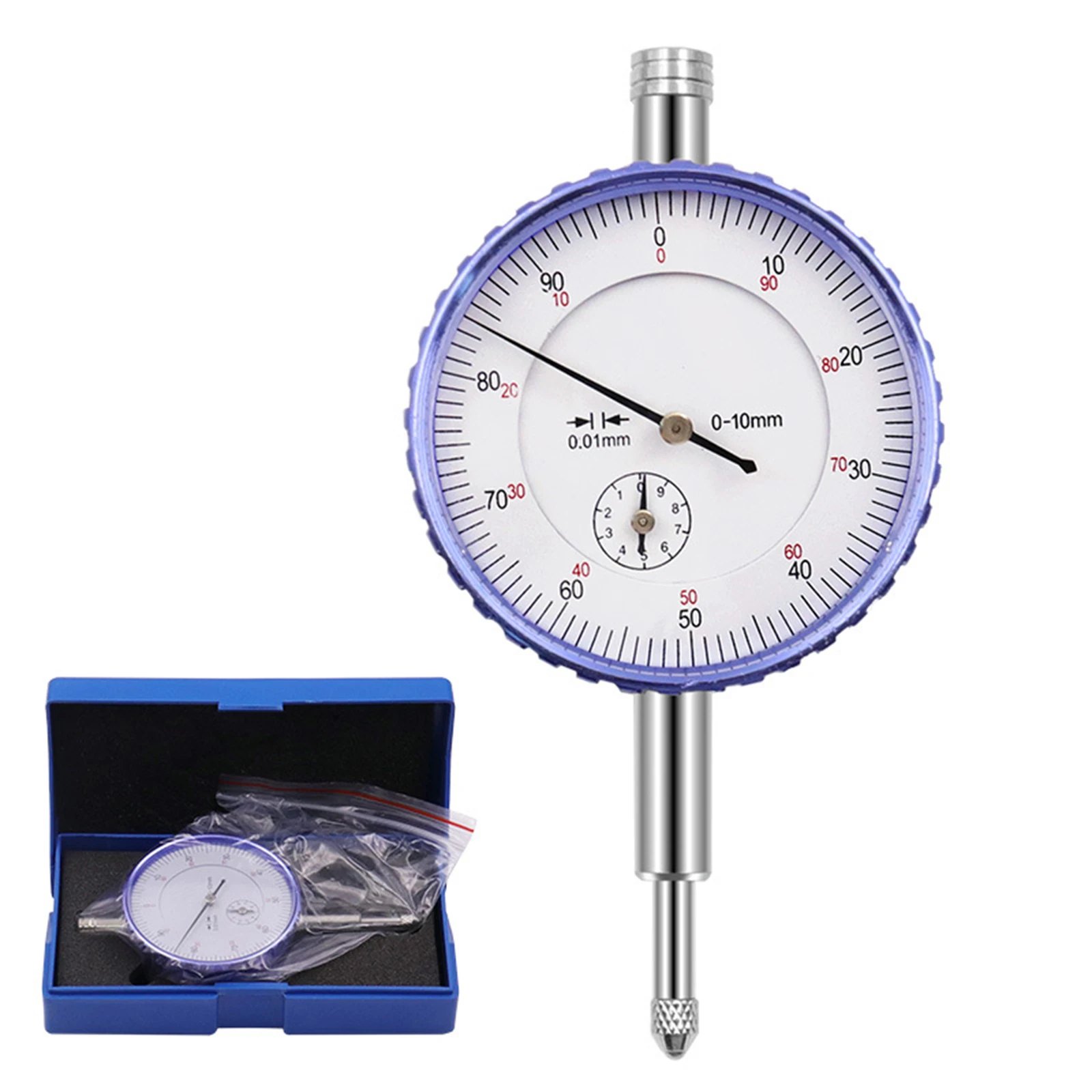 Indicator Test Tool Precision Dial Indicator Mechanical Dial Indicator Indicator Accuracy To 0-10mm 0.01mm Indicator Table
Indicator Test Tool Precision Dial Indicator Mechanical Dial Indicator Indicator Accuracy To 0-10mm 0.01mm Indicator Table