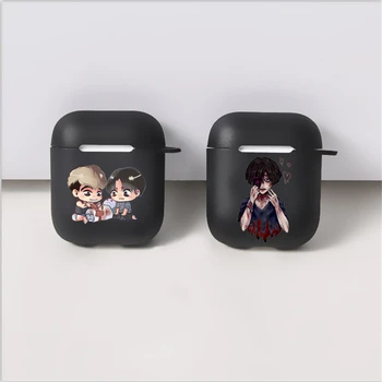 Japanese Anime Hot Killing Stalking For Airpod Case For Airpods 2 1 Cases For Air Pod Matte Black Cute Soft TPU Fundas Coque 
Japanese Anime Hot Killing Stalking For Airpod Case For Airpods 2 1 Cases For Air Pod Matte Black Cute Soft TPU Fundas Coque