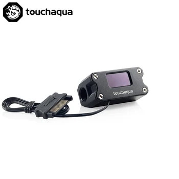 Touchaqua temperature indicator OLED Digital Display Water Flow Meter Water Cooler System Double 'G1/4' Flow Sensor Fitting
Touchaqua temperature indicator OLED Digital Display Water Flow Meter Water Cooler System Double 'G1/4' Flow Sensor Fitting