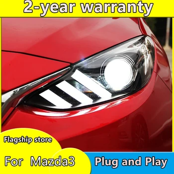 Head Lamp case for Mazda 3 M3 Axela Mazda3 2014- 2016 Headlights LED Headlight DRL Lens Double Beam Bi-Xenon HID car Accessories 
Head Lamp case for Mazda 3 M3 Axela Mazda3 2014- 2016 Headlights LED Headlight DRL Lens Double Beam Bi-Xenon HID car Accessories