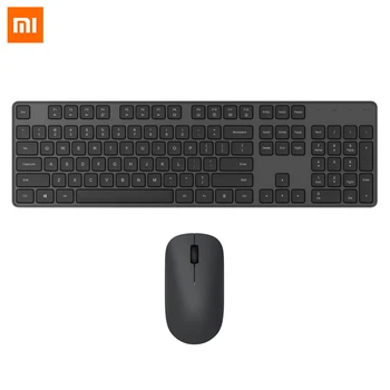 Xiaomi Wireless Keyboard & Mouse Set 2.4GHz Portable Multimedia Full-size Keyboard Mouse Combo Notebook Laptop For Office Home
Xiaomi Wireless Keyboard & Mouse Set 2.4GHz Portable Multimedia Full-size Keyboard Mouse Combo Notebook Laptop For Office Home