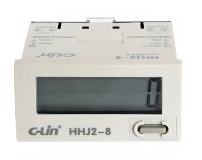 Counter HHJ2-8 (H7EC) 8-digit liquid crystal display no voltage type contact pulse count
Counter HHJ2-8 (H7EC) 8-digit liquid crystal display no voltage type contact pulse count