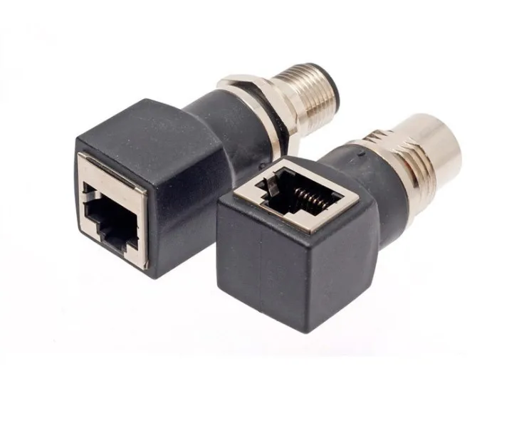 Переходник с разъема M12 Male на RJ45 Female D-Code 4Pin/A-Code 8Pin прямой/угловой Ethernet
Переходник с разъема M12 Male на RJ45 Female D-Code 4Pin/A-Code 8Pin прямой/угловой Ethernet