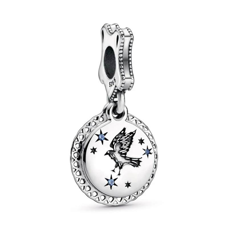 Free Shipping Authentic 925 Sterling Silver Ravenclaw Dangle Charms Fit Original Pandora Bracelet For Women DIY Jewelry Beads
Free Shipping Authentic 925 Sterling Silver Ravenclaw Dangle Charms Fit Original Pandora Bracelet For Women DIY Jewelry Beads