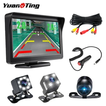 YuanTing 170 Wide Angle HD 4 Auto LED Night Vision Waterproof Rear View Back Up Camera with 4.3'' TFT LCD Monitor Display
YuanTing 170 Wide Angle HD 4 Auto LED Night Vision Waterproof Rear View Back Up Camera with 4.3'' TFT LCD Monitor Display
