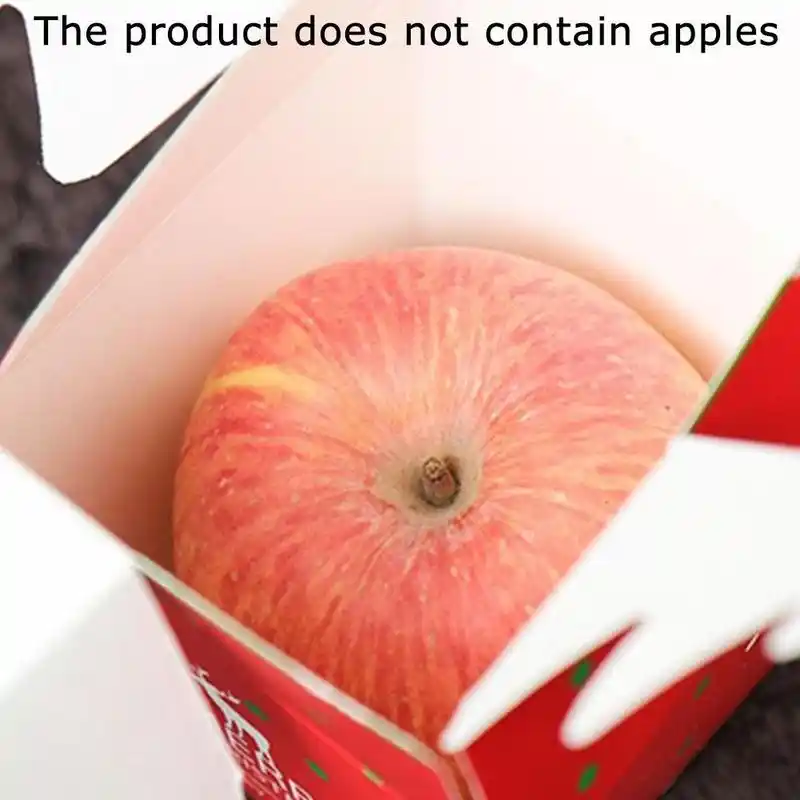 creative christmas tree shape gift apple box biscuit candy peace