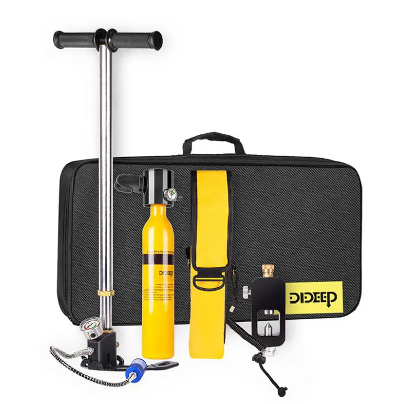 DIDEEP Diving Tank Equipment, Mini Scuba Dive Cylinder with 10 Minutes Capability, Pressure & Corrosion Resistant Material
DIDEEP Diving Tank Equipment, Mini Scuba Dive Cylinder with 10 Minutes Capability, Pressure & Corrosion Resistant Material