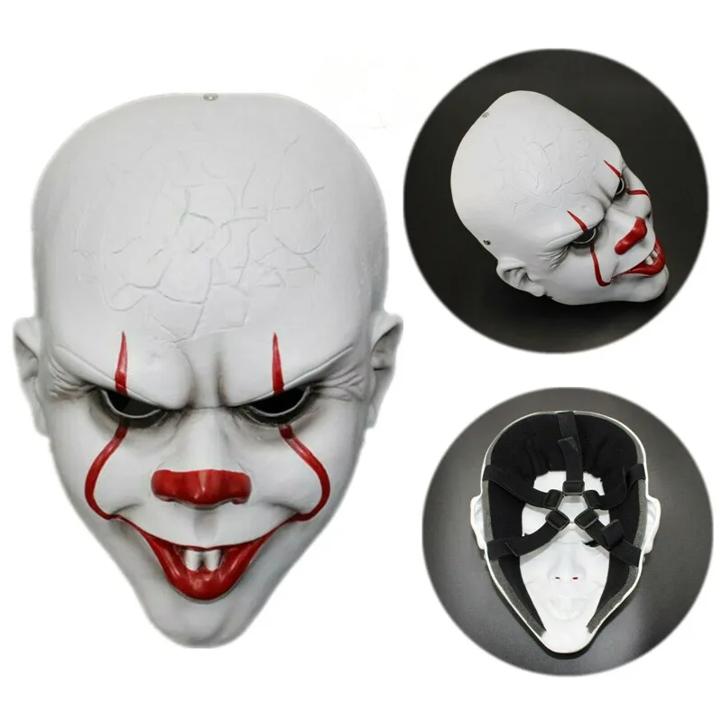 Stephen King's It Cosplay Mask Pennywise Resin Helmet Fancy Halloween Party Prop Clown Mask
Stephen King's It Cosplay Mask Pennywise Resin Helmet Fancy Halloween Party Prop Clown Mask