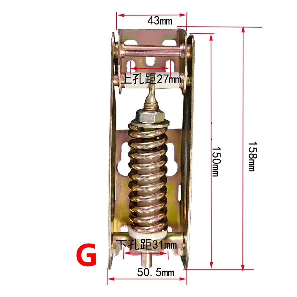 Generic Freezer Door Pivot Spring Hinge Outer Mount Drop Fold Heavy