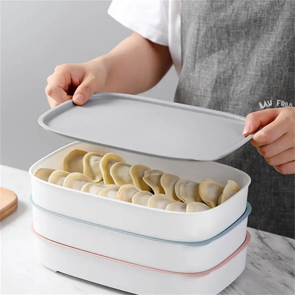 Single Layer Plastic Refrigerator Storage Box Food Dumplings Egg Fish Airtight Storage Container With Lid
Single Layer Plastic Refrigerator Storage Box Food Dumplings Egg Fish Airtight Storage Container With Lid