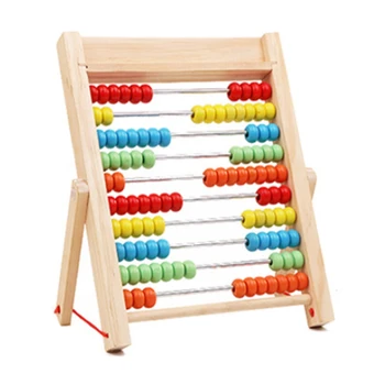 Calculating shelf Multifunctional Wooden Computing Rack Children Toys Kid Arithmetic Teaching Aids Exercise Practical Ability
Calculating shelf Multifunctional Wooden Computing Rack Children Toys Kid Arithmetic Teaching Aids Exercise Practical Ability