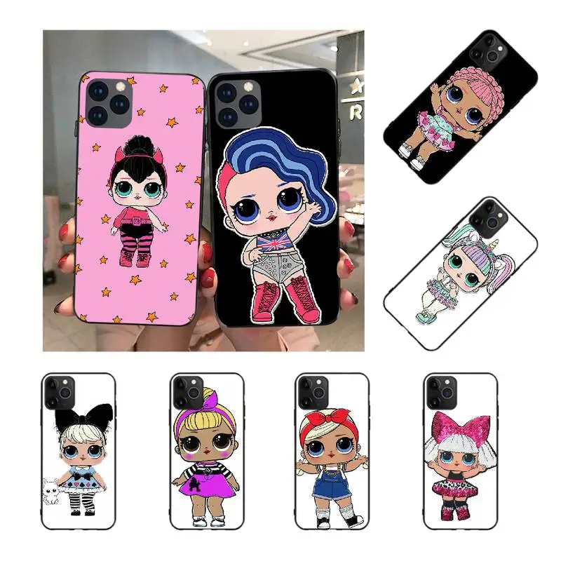 NBDRUICAI Lol Dolls Cover Black Soft Shell Phone Case for iPhone 11 pro XS MAX 8 7 6 6S Plus X 5S SE XR case
NBDRUICAI Lol Dolls Cover Black Soft Shell Phone Case for iPhone 11 pro XS MAX 8 7 6 6S Plus X 5S SE XR case
