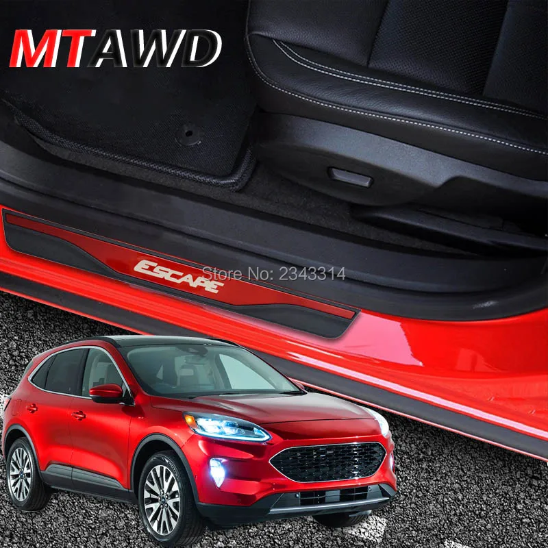 For Ford Escape 2013-2018 2020 Accessory Stainless Door Sill Kick Scuff Plate Guard Pedal Protector Trim Step Cover Car Styling
For Ford Escape 2013-2018 2020 Accessory Stainless Door Sill Kick Scuff Plate Guard Pedal Protector Trim Step Cover Car Styling