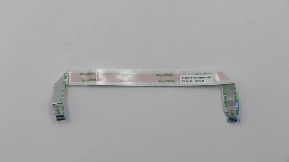 New Original laptop Lenovo ThinkPad T480 A485 FFC 8PIN Fingerprint Reader Sensor Connecting Cable Wire Line 01YR513
New Original laptop Lenovo ThinkPad T480 A485 FFC 8PIN Fingerprint Reader Sensor Connecting Cable Wire Line 01YR513
