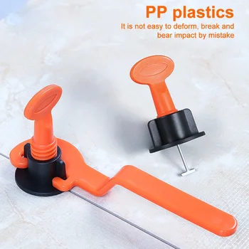 572pcs Floors Tile Leveling System Kit Spacers Building Flat Ceramic T Type Construction Tools Easy Install Replaceable Pins
572pcs Floors Tile Leveling System Kit Spacers Building Flat Ceramic T Type Construction Tools Easy Install Replaceable Pins