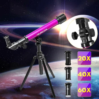Professional Astronomical Telescope With Tripod Outdoor Monocular Zoom Telescope Spotting Scope for Children Educational Toys
Professional Astronomical Telescope With Tripod Outdoor Monocular Zoom Telescope Spotting Scope for Children Educational Toys