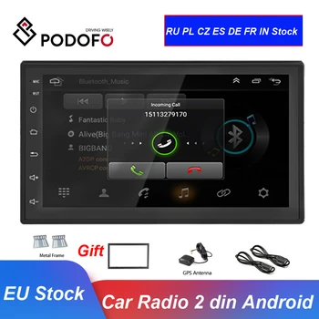 2 Din Stereo Receiver GPS Wifi Car Radio Android 7" Bluetooth Autoradio for VW Nissan Hyundai Kia Toyota Lada Suzuki Renault
2 Din Stereo Receiver GPS Wifi Car Radio Android 7" Bluetooth Autoradio for VW Nissan Hyundai Kia Toyota Lada Suzuki Renault