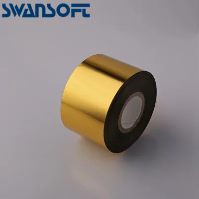 SWANSOFT 4cm Gold Silver Foil Rolls Leather Paper Hot Foil Stamping Paper Heat Transfer Anodized Gilded Paper
SWANSOFT 4cm Gold Silver Foil Rolls Leather Paper Hot Foil Stamping Paper Heat Transfer Anodized Gilded Paper