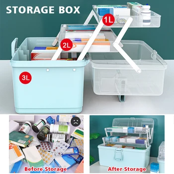 Dustproof Home Lockable Design Large Capacity Camping Portable Rectangular Emergency Travel First Aid Storage Box Multi Layer
Dustproof Home Lockable Design Large Capacity Camping Portable Rectangular Emergency Travel First Aid Storage Box Multi Layer