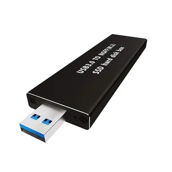 NGFF M2 Interface Solid State Drive to USB3.0 With Hard Disk Box Converter Adapter Card Hard Disk Card Plug and Play 
NGFF M2 Interface Solid State Drive to USB3.0 With Hard Disk Box Converter Adapter Card Hard Disk Card Plug and Play