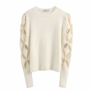 Za women's new round neck long sleeve hollow diamond knitwear pullover 0021114 in early spring 2020
Za women's new round neck long sleeve hollow diamond knitwear pullover 0021114 in early spring 2020