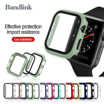 Case for Apple Watch 3 2 1 38MM 40MM Full Cover Protective PC Case with Tempered Glass Film for iWatch Series 4 5 42MM 44MM
Case for Apple Watch 3 2 1 38MM 40MM Full Cover Protective PC Case with Tempered Glass Film for iWatch Series 4 5 42MM 44MM