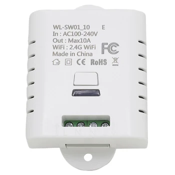 10A Wifi Switch Remote Wireless Switch Light Ewelink App Alexa Support for Google Smart Home Automation Ifttt
10A Wifi Switch Remote Wireless Switch Light Ewelink App Alexa Support for Google Smart Home Automation Ifttt