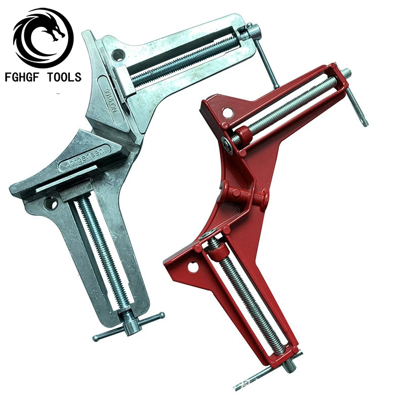 FGHGF 90 Degree Right Angle Clamp 100MM Mitre Corner Woodworking Multifunction Hand Tool Kit DIY Frame Clip Holder
FGHGF 90 Degree Right Angle Clamp 100MM Mitre Corner Woodworking Multifunction Hand Tool Kit DIY Frame Clip Holder