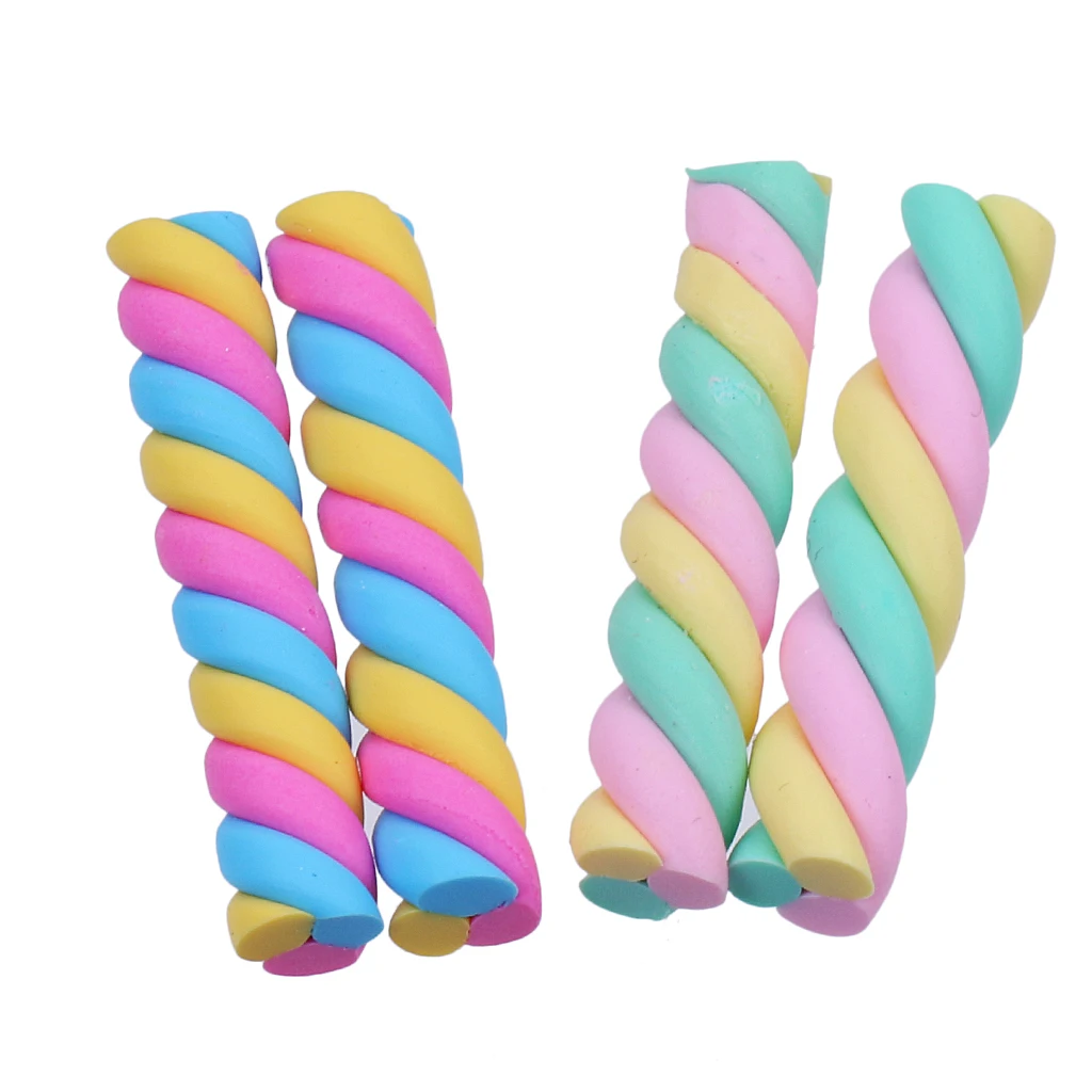 12x Kawaii Colorful Candy Food Polymer Clay Charms Craft Phone Decoden 12x Kawaii Colorful Candy Food Polymer Clay Charms Craft Phone Decoden