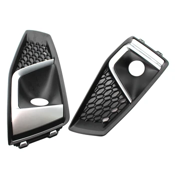 1 Pair Front Bumper Fog Light Grill Easy Installation for Audi A4L 2018-2020 Sport Type Panel Grille
1 Pair Front Bumper Fog Light Grill Easy Installation for Audi A4L 2018-2020 Sport Type Panel Grille