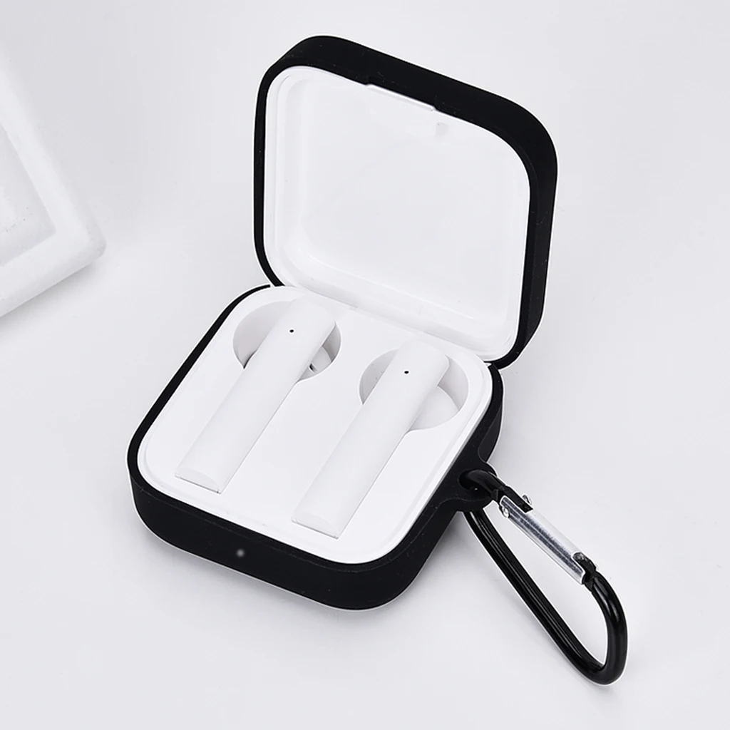 Silicone Earphone Case for Xiaomi Air2 SE Earpod Bluetooth Earphone Protective Cover Portable Silicone Case Cover Silicone Earphone Case for Xiaomi Air2 SE Earpod Bluetooth Earphone Protective Cover Portable Silicone Case Cover