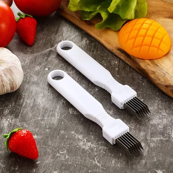 6 Pieces Shred Silk the Knife Multi-Functional Vegetable Garlic Cutter Onion Cutter Slicer Manual Food Speedy Chopper
6 Pieces Shred Silk the Knife Multi-Functional Vegetable Garlic Cutter Onion Cutter Slicer Manual Food Speedy Chopper