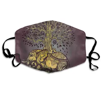 Mouth Mask Asian Elephant with Tree Print Masks - Breathable Adjustable Windproof Mouth-Muffle, Camping Running for Women and
Mouth Mask Asian Elephant with Tree Print Masks - Breathable Adjustable Windproof Mouth-Muffle, Camping Running for Women and