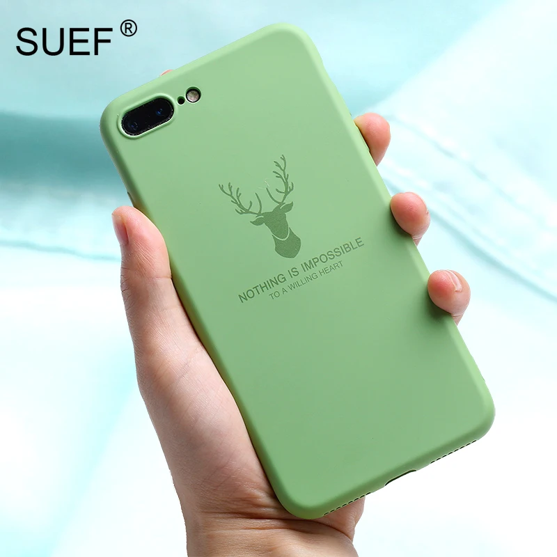 Liquid Silicone Case For iPhone 8 Plus 6 7 X XS Max XR 11 Pro Phone Bags Case Deer Print Soft Cover Funda Coque Candy Capa
Liquid Silicone Case For iPhone 8 Plus 6 7 X XS Max XR 11 Pro Phone Bags Case Deer Print Soft Cover Funda Coque Candy Capa