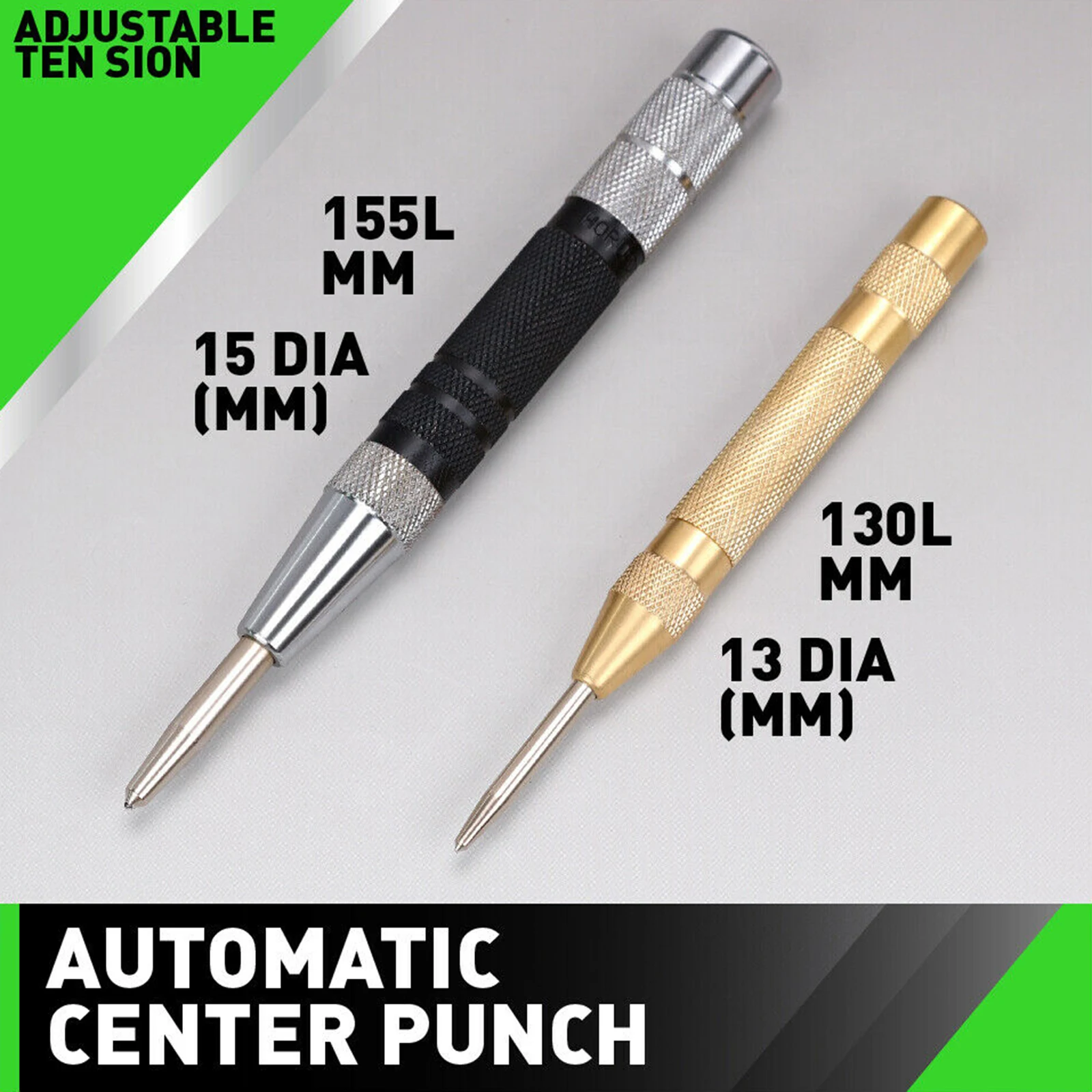 Automatic Center Pin Punch Spring Loaded Marking Starting Holes Tool Wood Press Dent Marker Woodwork Tool Drill Bit
Automatic Center Pin Punch Spring Loaded Marking Starting Holes Tool Wood Press Dent Marker Woodwork Tool Drill Bit