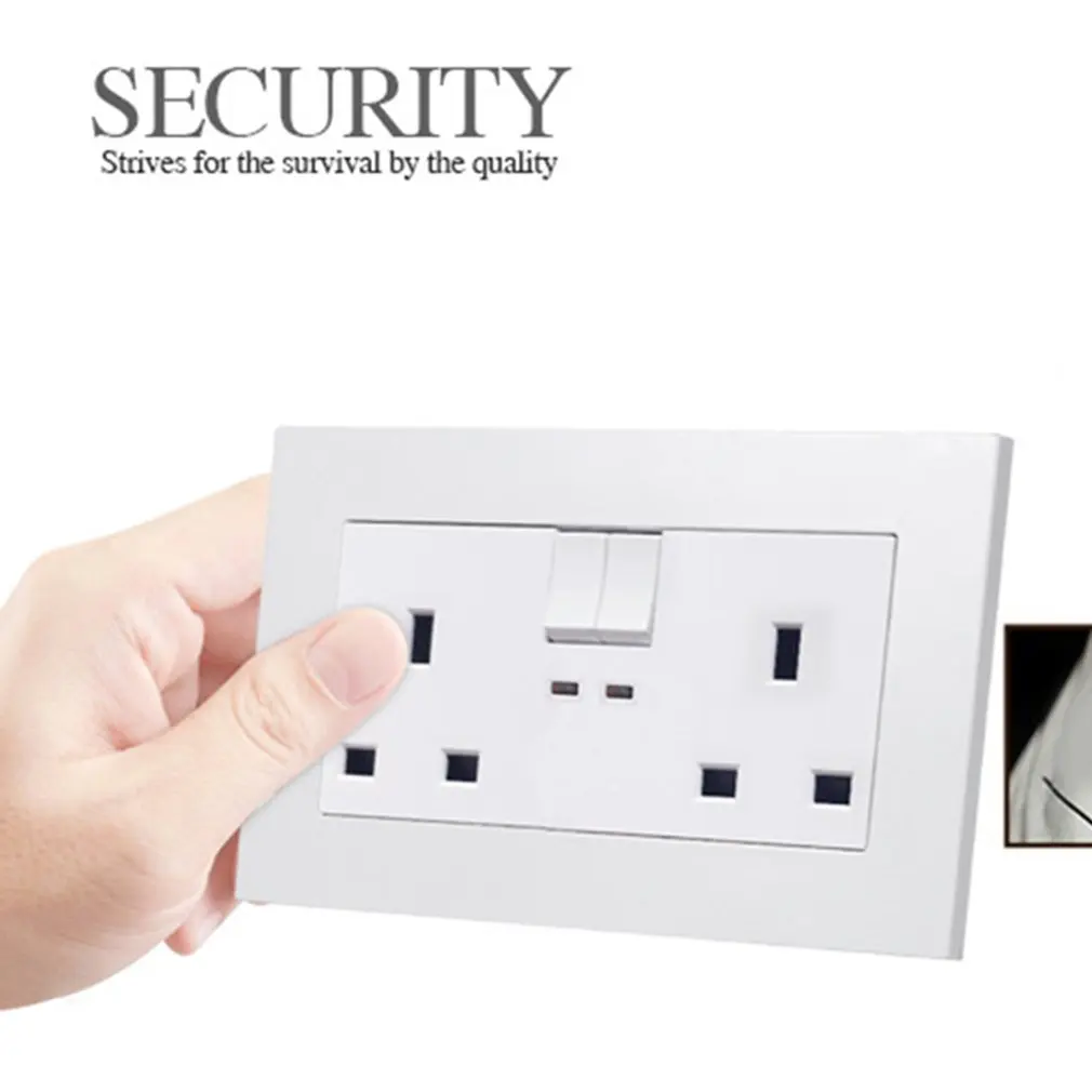 146 Type British Standard Double Socket Switch Panel Socket Panel Wall Socket Electric Plugs For Home Socket
146 Type British Standard Double Socket Switch Panel Socket Panel Wall Socket Electric Plugs For Home Socket