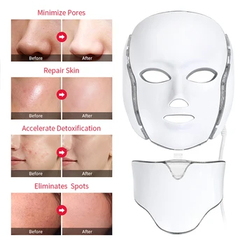 MissHeart LED Korea Photon Therapy Device Skin Rejuvenation Face Care Treatment Beauty Anti Acne Whitening 7Colors Dropshipping
MissHeart LED Korea Photon Therapy Device Skin Rejuvenation Face Care Treatment Beauty Anti Acne Whitening 7Colors Dropshipping