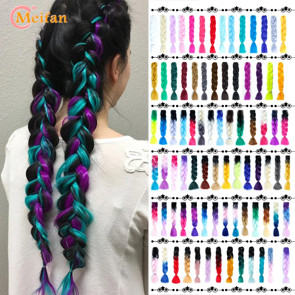 MEIFNA Hair Extensions Ombre braids 24 "100g Jumbo Braid Brown Long Synthetic Colored Strands Dreadlocks Crochet Braiding Hair
MEIFNA Hair Extensions Ombre braids 24 "100g Jumbo Braid Brown Long Synthetic Colored Strands Dreadlocks Crochet Braiding Hair