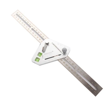 Angle Ruler protractor carpenter tools practical Roof Revolutionizing Carpentry Utensil Multi-function Measuring Tool