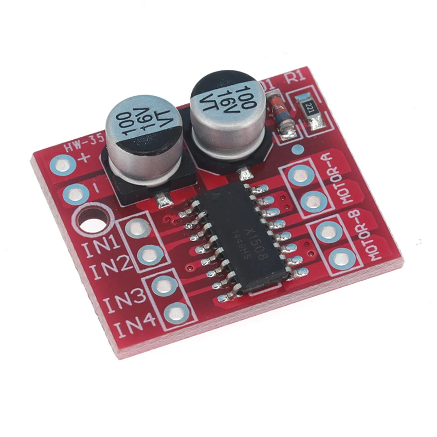 L298N Motor Drive Controller Board Module Dual H Bridge DC Stepper 1.5Ax2 2-way DC Motor Drive Module PWM Speed Controller
L298N Motor Drive Controller Board Module Dual H Bridge DC Stepper 1.5Ax2 2-way DC Motor Drive Module PWM Speed Controller