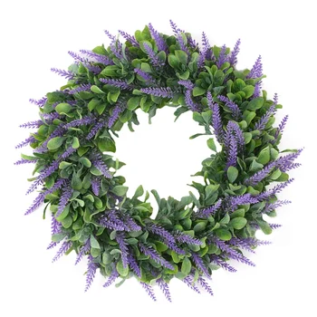 Artificial Wreath Lavender Floral Wreath for Front Door 18 Inch Front Door Decorations Wall Decor Home Decor
Artificial Wreath Lavender Floral Wreath for Front Door 18 Inch Front Door Decorations Wall Decor Home Decor