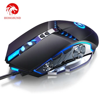 Hongsund Silent Click USB Wired Gaming Mouse 7 Buttons 3200DPI Mice RGB back Light Mute Optical Computer Mouse
Hongsund Silent Click USB Wired Gaming Mouse 7 Buttons 3200DPI Mice RGB back Light Mute Optical Computer Mouse